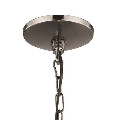 Atlas Lighting Moravian Star 9" 1Lt Mini Pendant, Bronze/Mercury