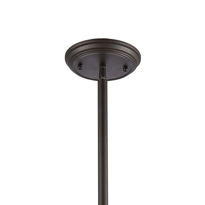 Atlas Lighting Chadwick 13in 1-Light Pendant | Transitional Matte Black Satin Brass Metal | Kitchen Island & Dining Room | Model CL11750-BS2
