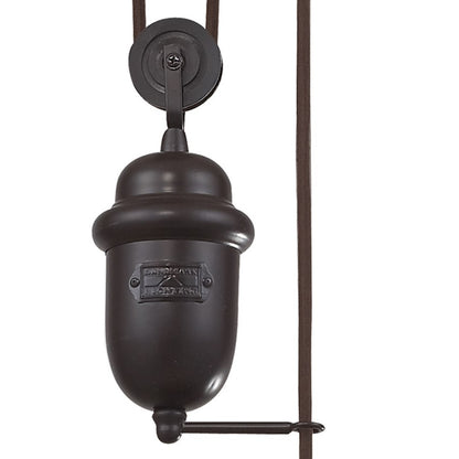 Atlas Lighting Farmhouse 14in 1-Light Pendant | Transitional Oil Rubbed Bronze Metal | Kitchen Island & Dining Room | Model CL11771-BZ