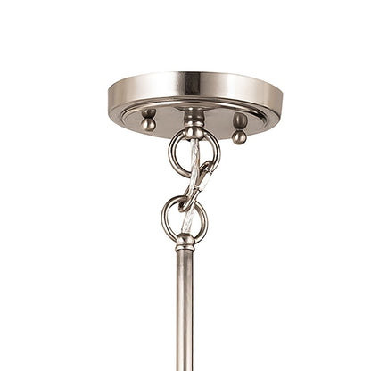 Atlas Lighting Katelyn 15in 1-Light Pendant | Transitional Brushed Steel Metal | Kitchen Island & Dining Room | 15 x 15 x 16 in | Model CL11787-SV