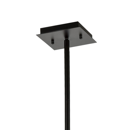 Atlas Lighting Williamsport 17in 8-Light Pendant | Transitional Oil Rubbed Bronze Metal | Kitchen Island & Dining Room | Model CL11847-BZ