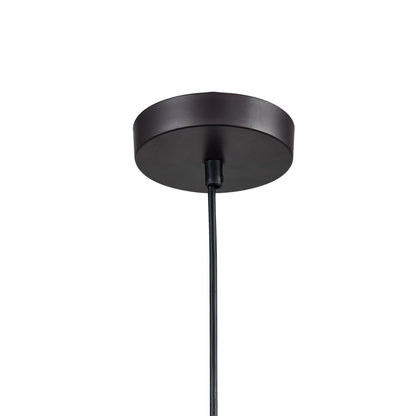 Atlas Lighting Corsair 16in 1-Light Pendant | Natural Jute Rope and Metal | Kitchen Island & Coastal Dining | 16 x 16 x 17 in | Model CL11992-NA