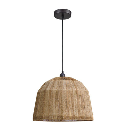 Atlas Lighting Reaver 16'' Wide 1Lt Pendant, Natural/Natural - CL12019-NA