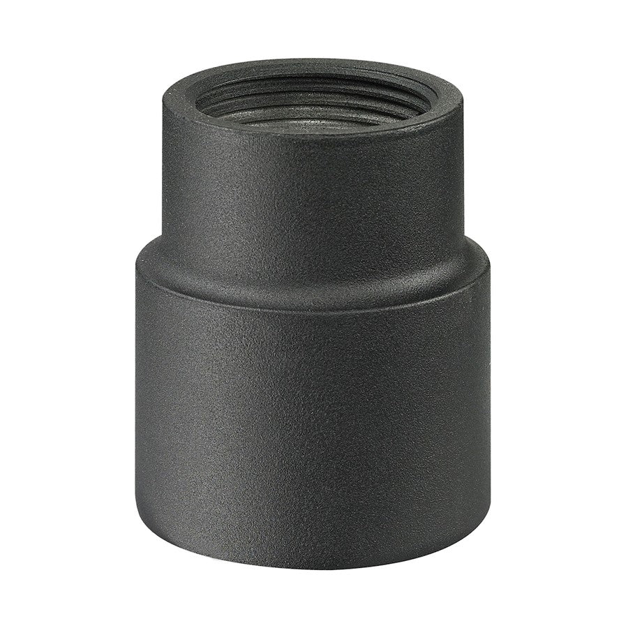 Atlas Lighting Post Connector 4in | Traditional Charcoal Metal | Outdoor Lamp Post Accessory | 3 x 3 x 4 in | Model LA11083-GY