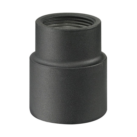 Atlas Lighting Post Connector 4in | Traditional Charcoal Metal | Outdoor Lamp Post Accessory | 3 x 3 x 4 in | Model LA11083-GY
