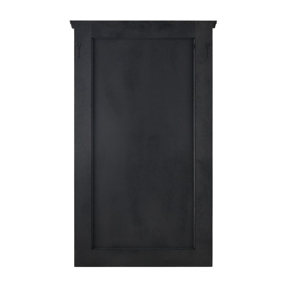Atlas Lighting Alfred 56in Tall Rectangular Wall Mirror | Weathered Brown Wood Composite | Entryway & Bedroom Accent | Model MI11003-01
