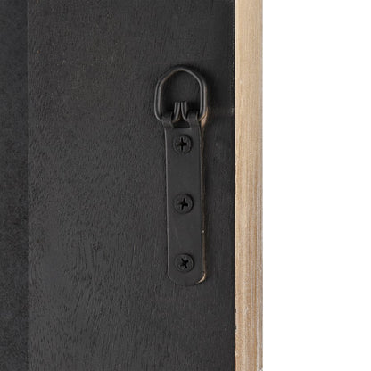 Atlas Lighting Alfred 56in Tall Rectangular Wall Mirror | Weathered Brown Wood Composite | Entryway & Bedroom Accent | Model MI11003-01