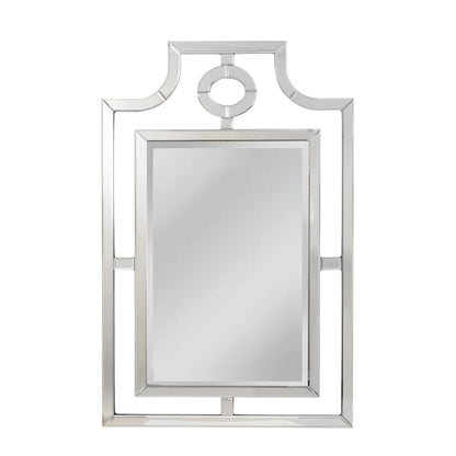 Atlas Lighting Bosworth 30x46in Rectangular Wall Mirror | Clear Glass Transitional Frame | Entryway & Bedroom Accent | Model MI11018-01