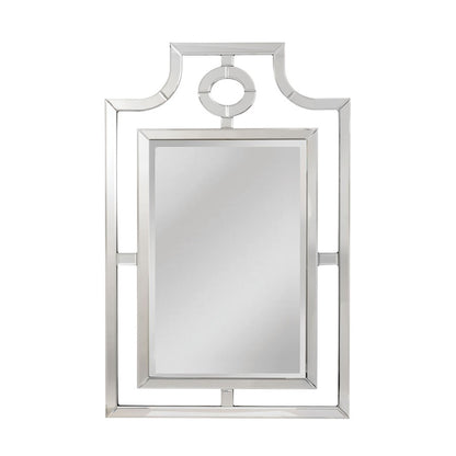 Atlas Lighting Bosworth 30x46in Rectangular Wall Mirror | Clear Glass Transitional Frame | Entryway & Bedroom Accent | Model MI11018-01