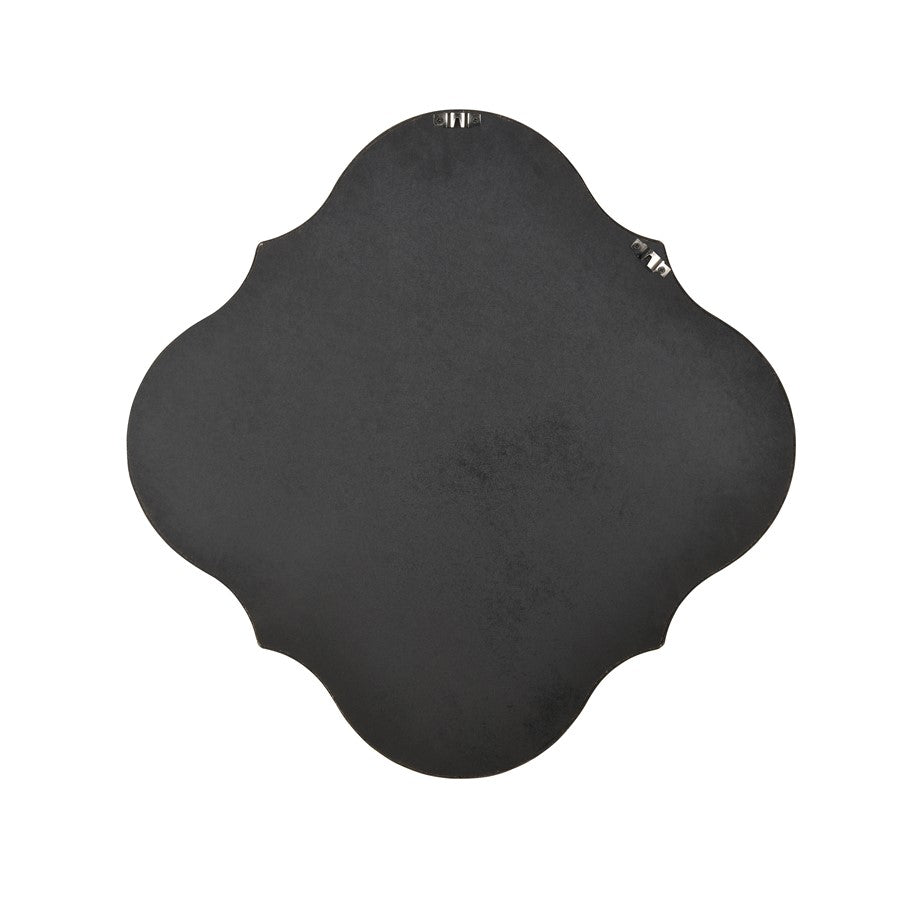 Atlas Lighting Calgary 23.5in Round Wall Mirror | Brass Painted Wood Frame | Entryway & Powder Room Accent | 23.5 x 1.25 x 23.5 in | Model MI11022-01