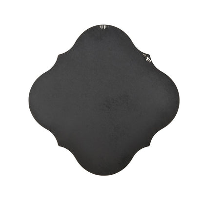 Atlas Lighting Calgary 23.5in Round Wall Mirror | Brass Painted Wood Frame | Entryway & Powder Room Accent | 23.5 x 1.25 x 23.5 in | Model MI11022-01