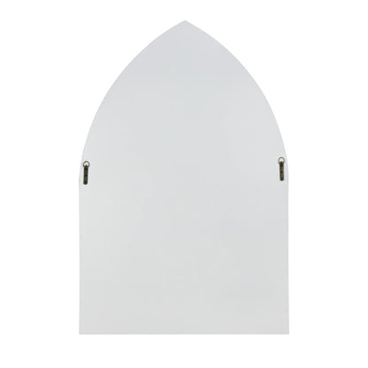 Atlas Lighting Elliott 31.5in Wall Mirror | White Wood Composite Frame | Entryway & Bedroom Accent | 31.5 x 1.5 x 47.25 in | Model MI11035-01