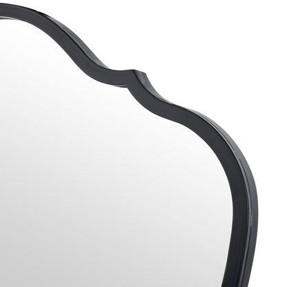 Atlas Lighting Middleton 23in Wall Mirror | Transitional Black Metal Frame | Entryway & Bathroom Accent | 22.75 x 1 x 31.75 in | Model MI11065-01