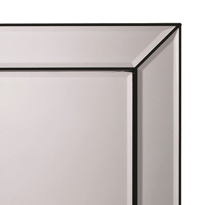 Atlas Lighting Rangely 24in Wall Mirror | Mirror Glass Modern | Entryway & Bedroom Accent | 24 x 1 x 36 in | Model MI11073-01