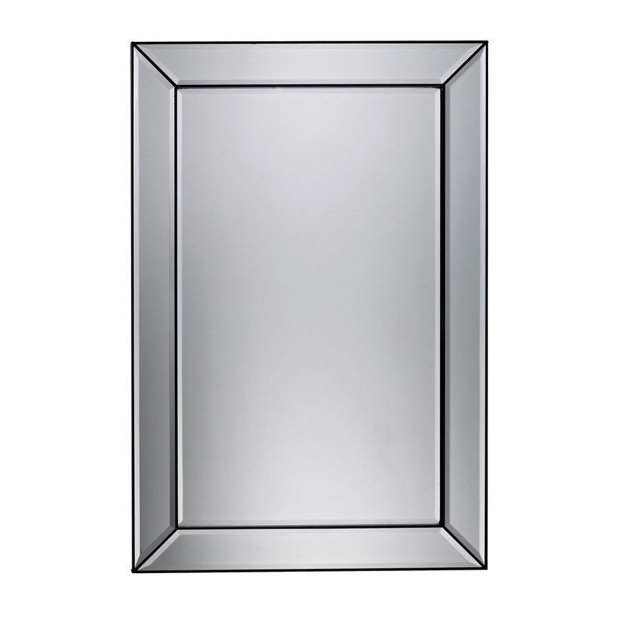Atlas Lighting Rangely 24in Wall Mirror | Mirror Glass Modern | Entryway & Bedroom Accent | 24 x 1 x 36 in | Model MI11073-01
