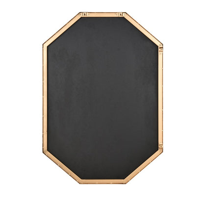 Atlas Lighting Teddy 22.25in Wall Mirror | Modern Brass Metal Frame | Entryway & Bedroom Accent | 22.25 x 1 x 31.75 in | Model MI11081-01