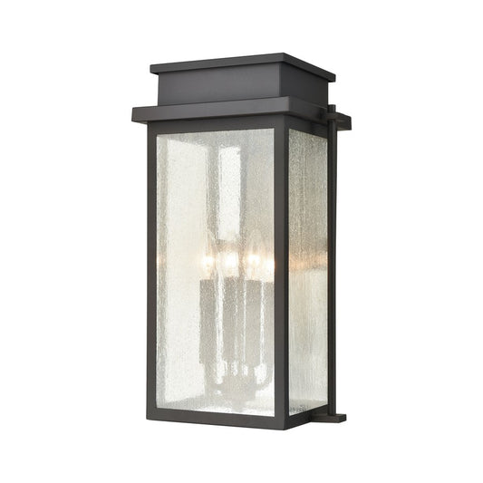 Atlas Lighting Braddock 20'' High 4Lt Outdoor Sconce, Bronze/Clear - OL11293-BZ