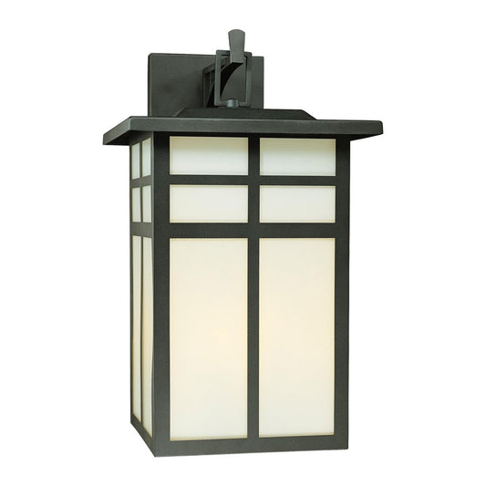 Atlas Lighting Mission 19'' High 3Lt Outdoor Sconce, Black/No Shade - OL11391-BK