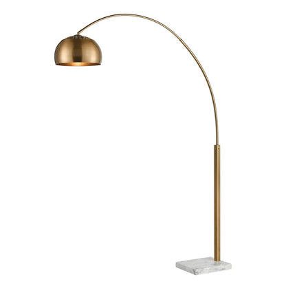 Atlas Lighting Solar Flair 77" 1Lt Floor Lamp, Aged Brass/Gold - PL11022-BS