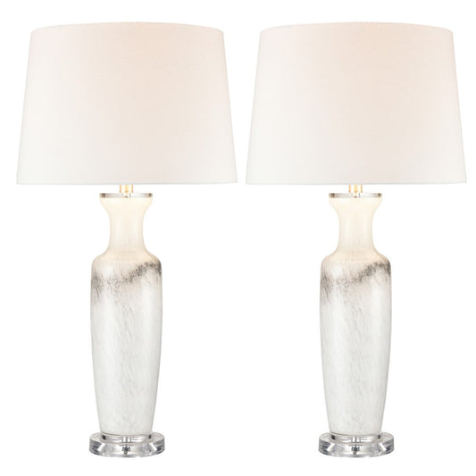 Atlas Lighting Abilene 32'' High 1Lt Table Lamp/Set of 2, White - PL11027-WHS