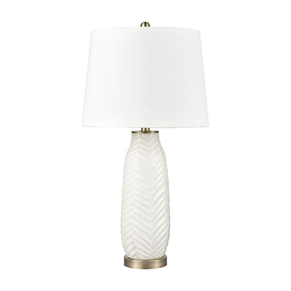 Atlas Lighting Bynum 29" 1Lt Table Lamp/Set of 2, White/White