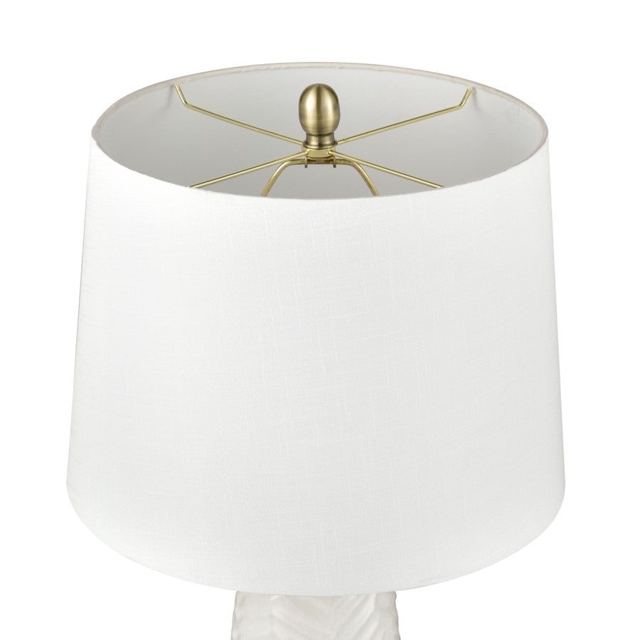 Atlas Lighting Bynum 29" 1Lt Table Lamp/Set of 2, White/White