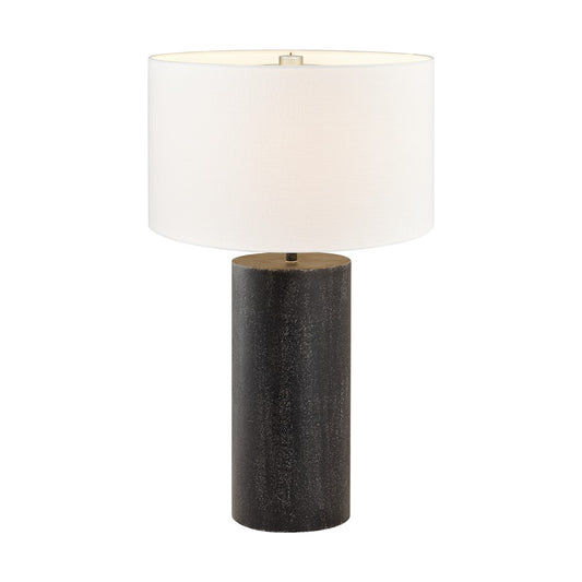 Atlas Lighting Daher 26'' High 1Lt Table Lamp, Black/White - PL11158-BK