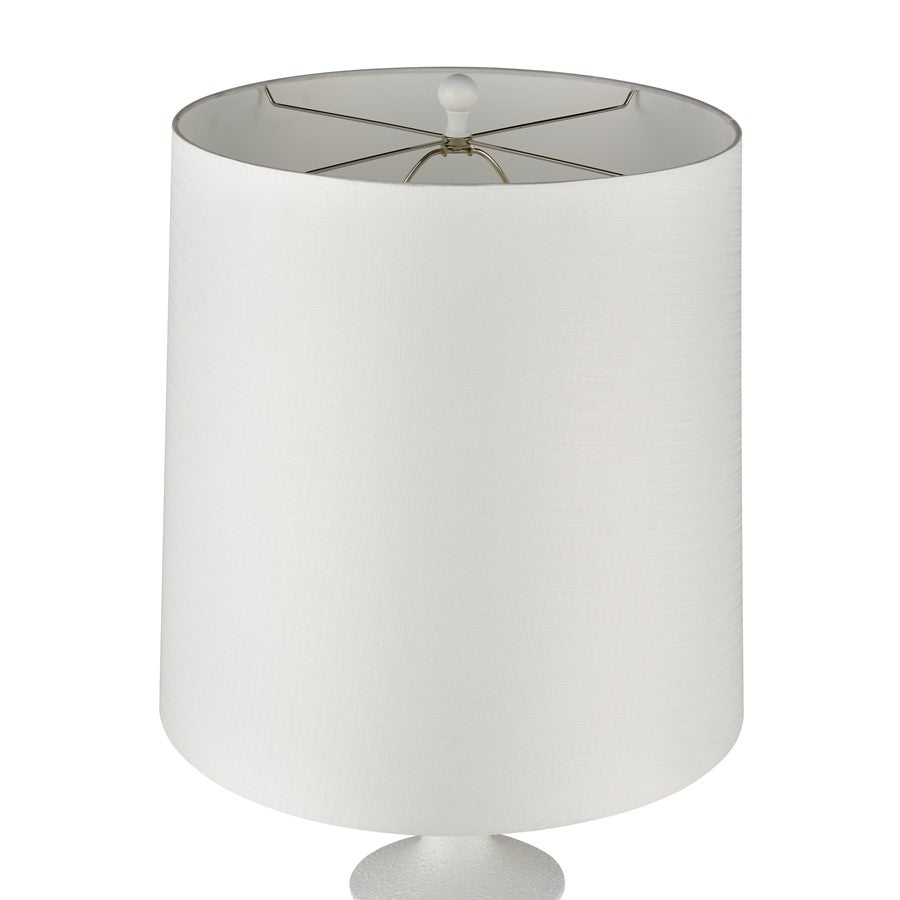 Atlas Lighting Erica 76'' High 1Lt Floor Lamp, Dry White/White