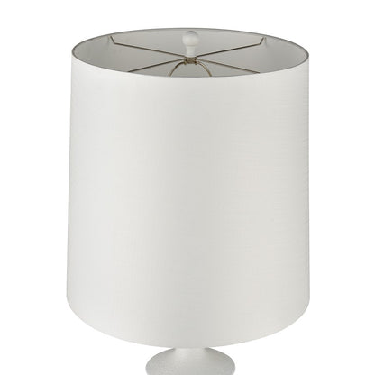 Atlas Lighting Erica 76'' High 1Lt Floor Lamp, Dry White/White