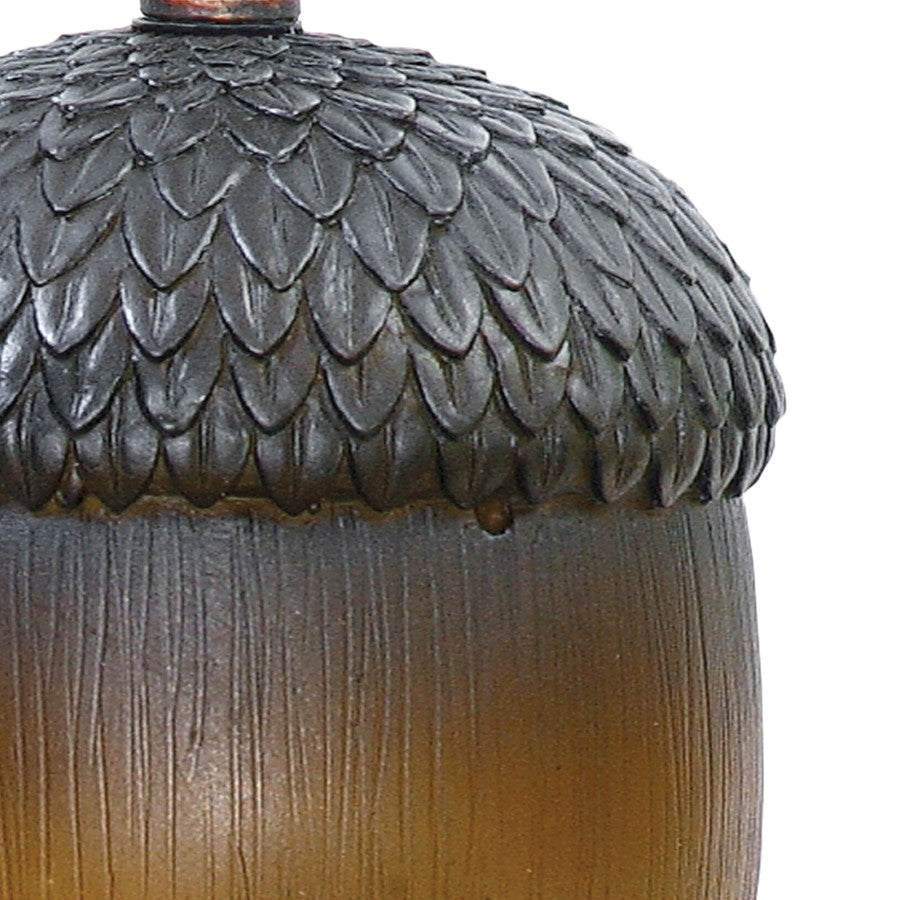 Atlas Lighting Squirrel AcornLt 14.5" 1Lt Table Lamp, Bronze/Gold