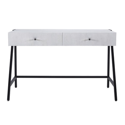 Atlas Lighting Checkmate Desk, Checkmate White