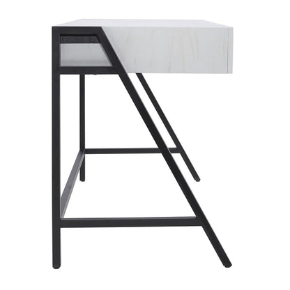 Atlas Lighting Checkmate Desk, Checkmate White