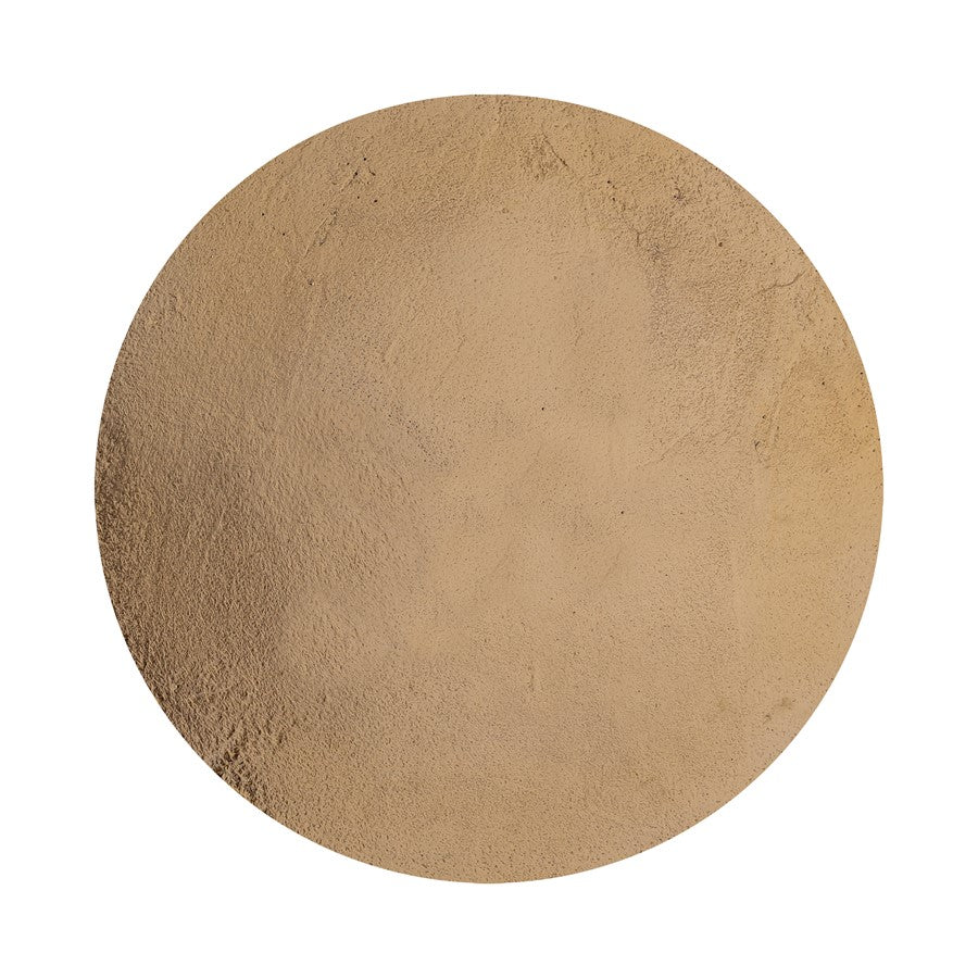 Atlas Lighting Dalloway 13in Round Accent Table | Gold Metal Traditional | Living Room & Hallway Side Table | 13 x 13 x 20 in | Model TA11063-01