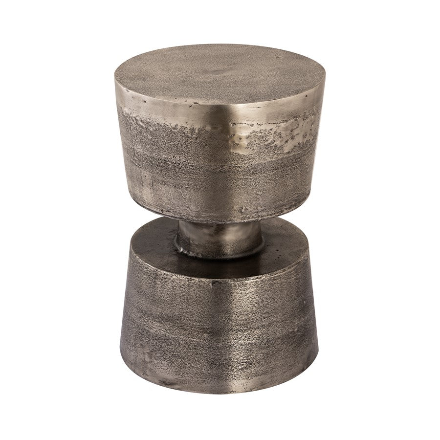 Atlas Lighting Gibson 14in Accent Table | Antique Bronze Cast Aluminum | Living Room & Entryway Side Table | Model TA11079-01
