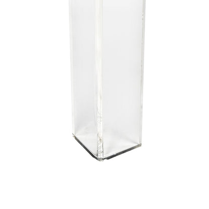Atlas Lighting Jacobs Nesting Tables, Set of 3 | Clear Acrylic Transitional Accent Tables | Living Room & Bedroom | 12-22in H | Model TA11104-01S