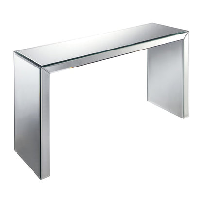 Atlas Lighting Matinee 48in Console Table | Modern Mirror Glass Hall Table | Entryway & Living Room Accent | 48 x 16 x 29.5 in | Model TA11121-01