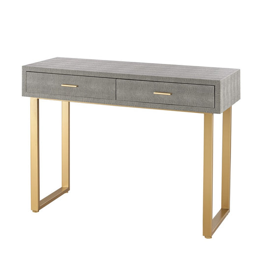 Atlas Lighting Sands Point Desk, 2 Drawer Gray - TA11166-01