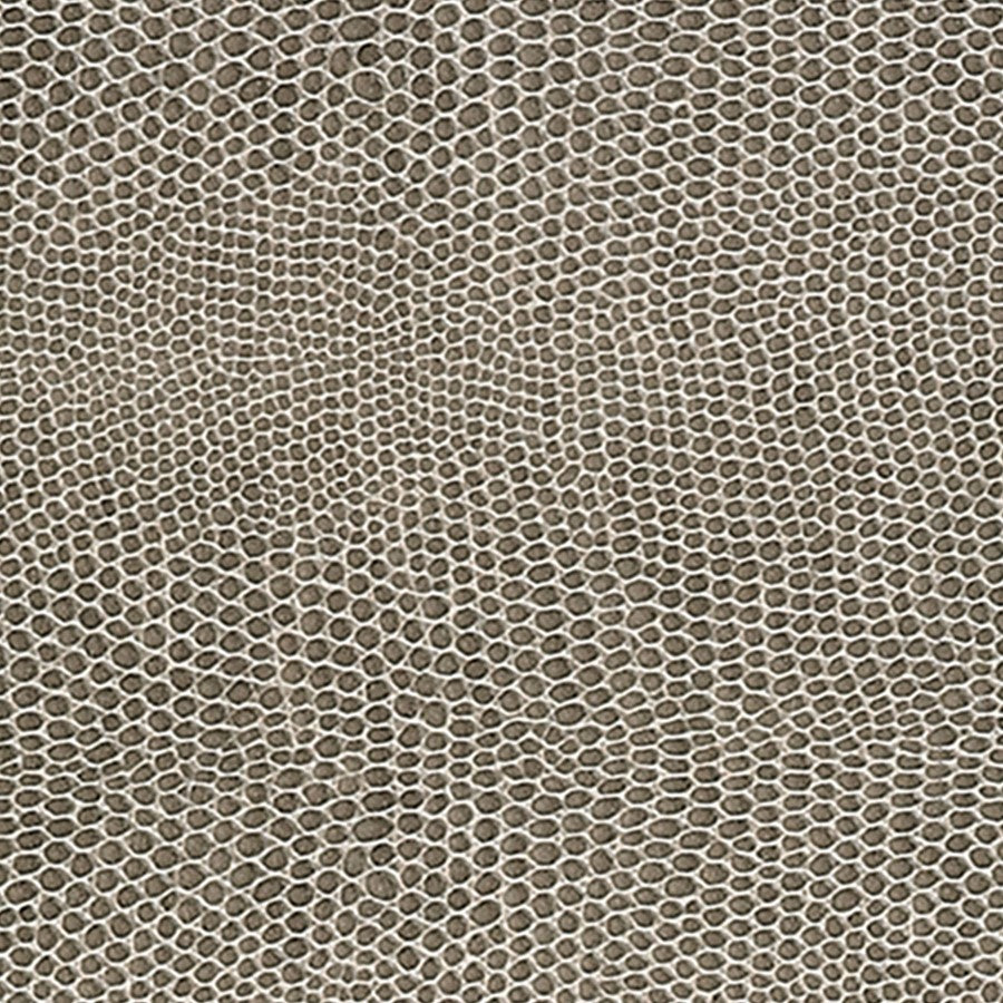 Atlas Lighting Shagreen 16in Square Accent Table | Gray Faux Shagreen and Gold Metal | Bedroom & Living Room Side Table | Model TA11179-01
