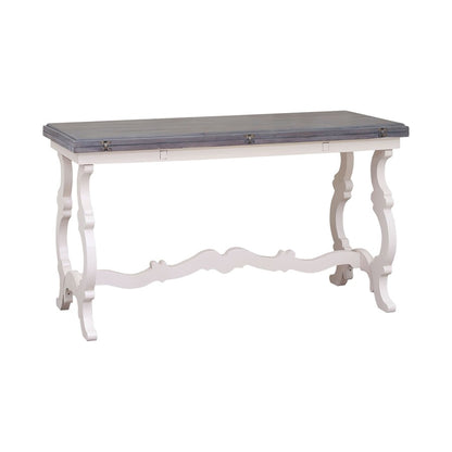 Atlas Lighting Volume Console Table | Transitional Antique White Wood | Hallway & Entryway Accent | 54 x 38 x 29 in | Model TA11205-01