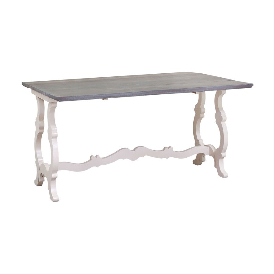 Atlas Lighting Volume Console Table | Transitional Antique White Wood | Hallway & Entryway Accent | 54 x 38 x 29 in | Model TA11205-01