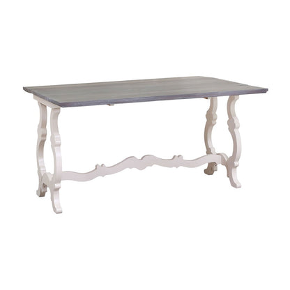 Atlas Lighting Volume Console Table | Transitional Antique White Wood | Hallway & Entryway Accent | 54 x 38 x 29 in | Model TA11205-01