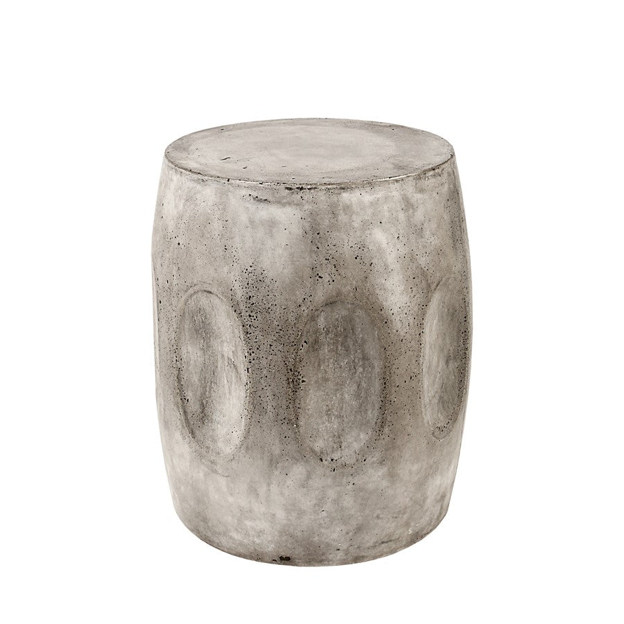 Atlas Lighting Wotran Accent Table | Modern Polished Concrete | Living Room & Lounge Side Table | 16 x 16 x 17 in | Model TA11209-01