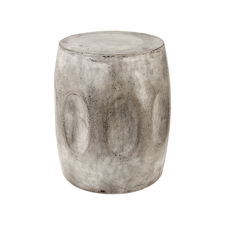 Atlas Lighting Wotran Accent Table | Modern Polished Concrete | Living Room & Lounge Side Table | 16 x 16 x 17 in | Model TA11209-01