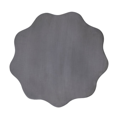 Atlas Lighting Agata Accent Table | Modern Antique Zinc Metal | Living Room & Lounge Side Table | 19 x 19 x 18 in | Model TA11214-01