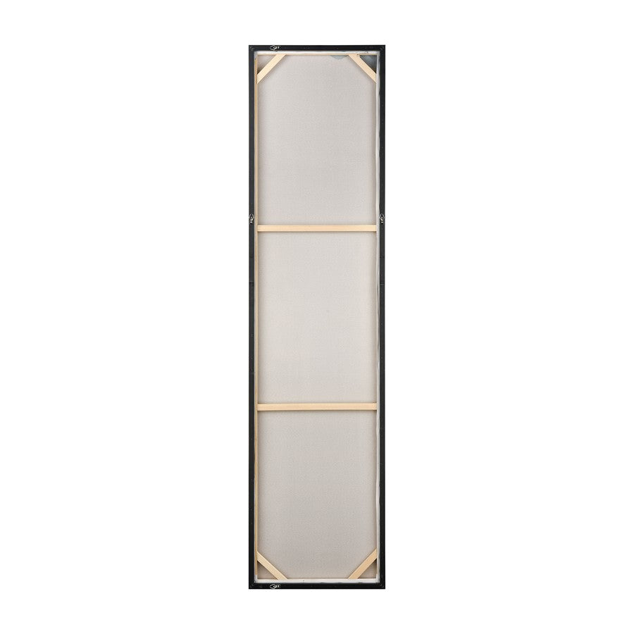 Atlas Lighting Lasting Texture 20in Framed Wall Art Set of 3 | Gray Fabric Modern/Contemporary | Living Room & Bedroom Wall Decor | Model WA11078-01S