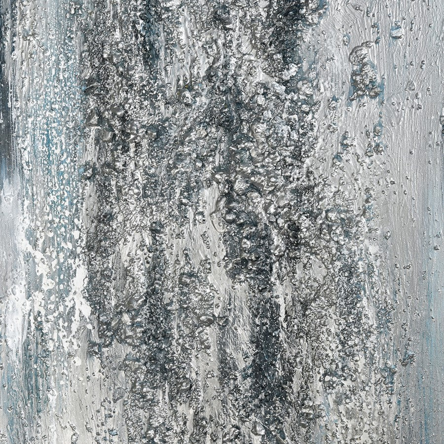 Atlas Lighting Lasting Texture 20in Framed Wall Art Set of 3 | Gray Fabric Modern/Contemporary | Living Room & Bedroom Wall Decor | Model WA11078-01S
