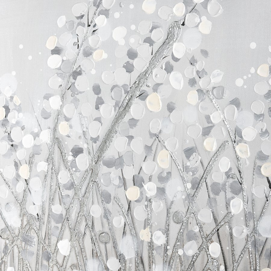 Atlas Lighting Meadow Mist Set of 2 24in Gray Wall Art | Transitional Fabric | Living Room & Bedroom Decor | 24 x 1.75 x 36 in | Model WA11089-01S