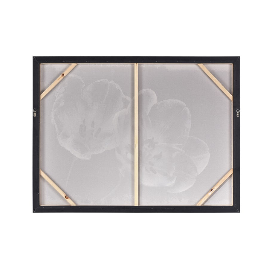 Atlas Lighting Meru 35in Navy Wall Art | Transitional Fabric | Living Room & Bedroom Decor | 35.5 x 1.5 x 47.25 in | Model WA11090-01