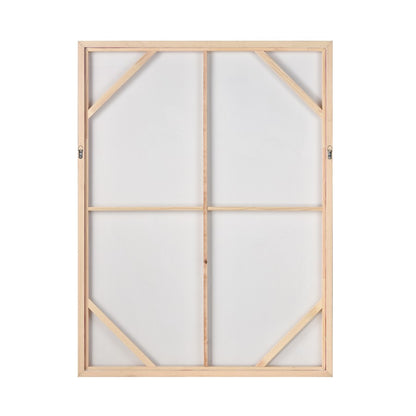 Atlas Lighting Pink Flush 47in Abstract Framed Wall Art | Pink & Coral Fabric on Wood Frame | Living Room & Bedroom Statement | Model WA11122-01