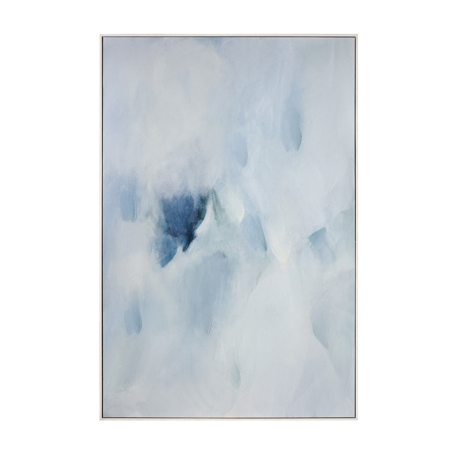 Atlas Lighting Rush I Abstract Framed Wall Art, Off White - WA11135-01